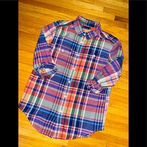 Ralph Lauren Polo Boys Large Button Down Shirt